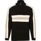 Mens Bellfield Blocked High Neck Sweatshirt