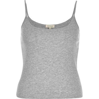 River Island Womens Marl Cami Crop Top