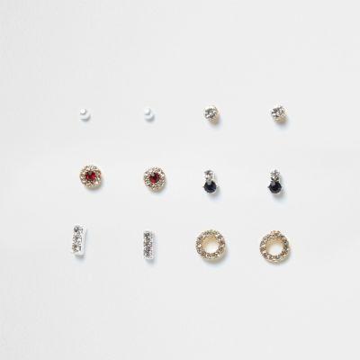 River Island Womens Stud Earrings Multipack