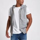 River Island Mens Jack And Jones Originals Sleeveless Hoodie