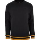 River Island Mens Big And Tall Tipped Sweatshirt