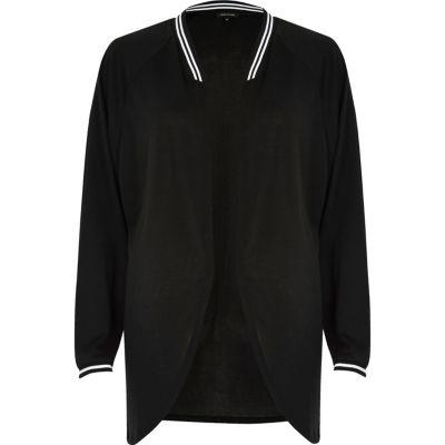 River Island Womens Sporty Trim Open Cardigan