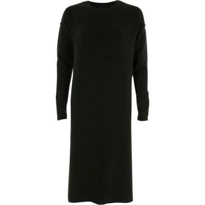 River Island Womens Long Sleeve Knitted Dress