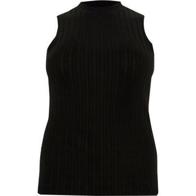 River Island Womens Plus Brushed Rib Tank Top