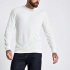 River Island Mens Slim Fit Wasp Embroidered T-shirt