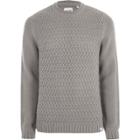 River Island Mens Only And Sons Structured Knit Jumper