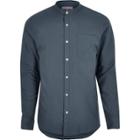 River Island Mens Smart Grandad Shirt