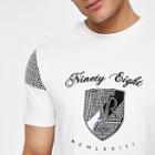 River Island Mens Ri Slim Fit T-shirt