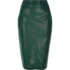 River Island Womens Leather Look Pencil Skirt
