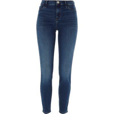 River Island Womens Molly Side Stripe Skinny Jeggings