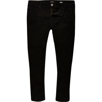 River Island Mens Danny Super Skinny Cropped Jeans