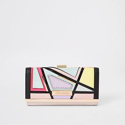 River Island Womens Cut Out Cliptop Purse