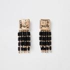 River Island Womens Bead Drop Earrings