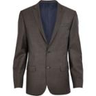 River Island Mens Stripe Slim Suit Jacket