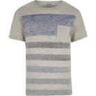 River Island Mens Only And Sons Stripe Pocket T-shirt