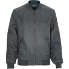 River Island Mensgrey Bomber Jacket