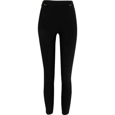 River Island Womens D-ring Skinny High Waisted Trousers