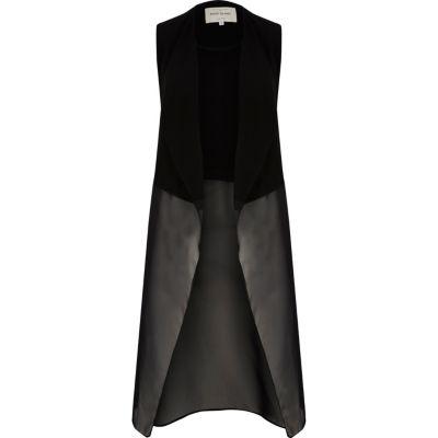 River Island Womens Chiffon Sleeveless Duster