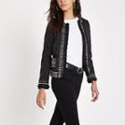 River Island Womens Pear Trim Quilted Trophy Jacket
