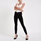 River Island Womens Harper Contrast High Waisted Jeans