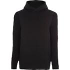 River Island Mens Long Sleeve Slim Fit Ribbed Hoodie