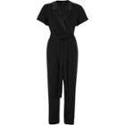 River Island Womens Tailored Tie Waist Jumpsuit
