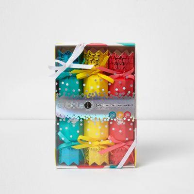 River Island Womens Bubble T Bath Fizzer Christmas Crackers