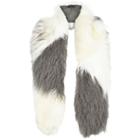 River Island Womens White And Fluffy Stole Scarf