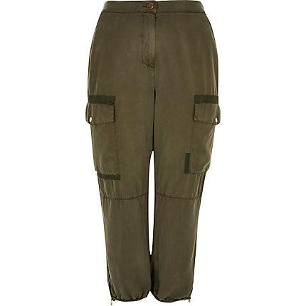River Island Womens Plus Cargo Pants