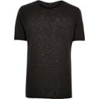 River Island Mens Washed Short Sleeve Top