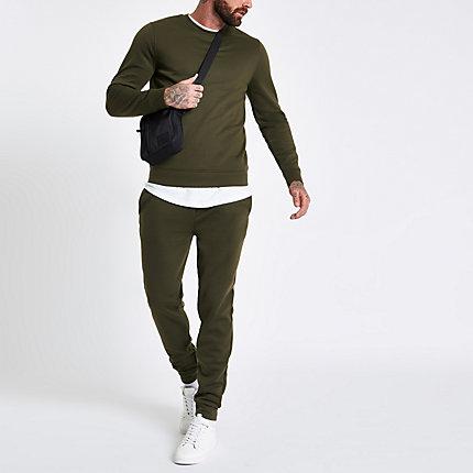 River Island Mens Crew Neck Long Sleeve Sweatshirt