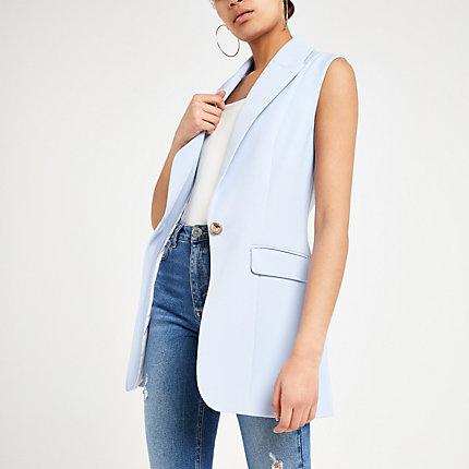 River Island Womens Sleeveless Blazer