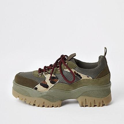 River Island Womens Hiker Chunky Sneakers