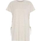 River Island Womens Lace Up Side T-shirt