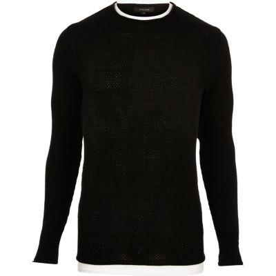River Island Mens Double Layer Tunic