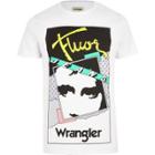 Mens White Wrangler Graphics T-shirt