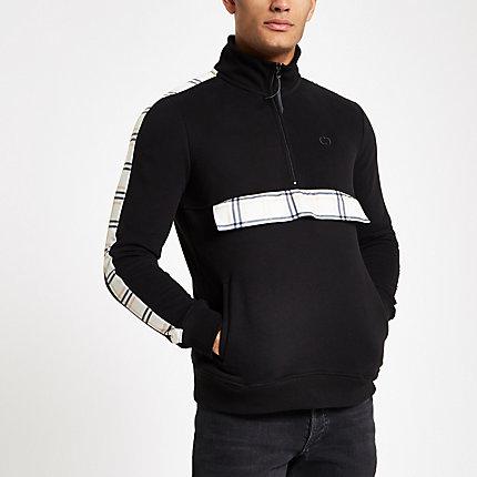 Mens Criminal Damage Half Zip Track Top
