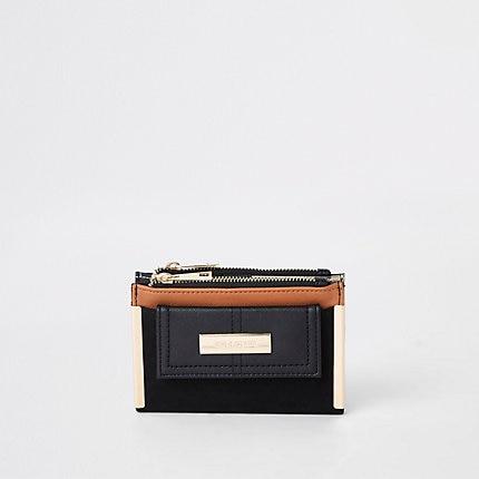 River Island Womens Contrast Mini Foldout Purse