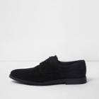 River Island Mens Suede Lace-up Derby Shoes