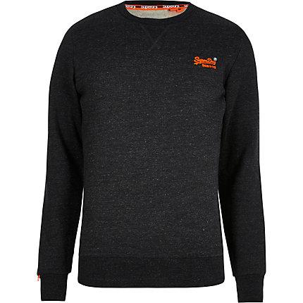 River Island Mens Superdry Embroidered Sweatshirt