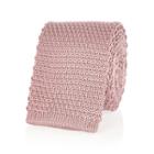 River Island Menspink Knitted Tie