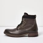 River Island Mens Leather Textile Lined Boots