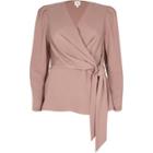 River Island Womens Wrap Tie Front Blouse