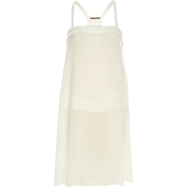 River Island Womens White Lightweight Longline Cami