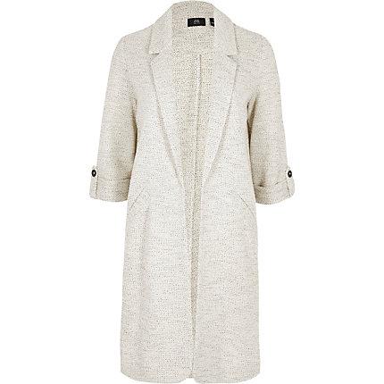 River Island Womens Petite Jersey Duster Jacket