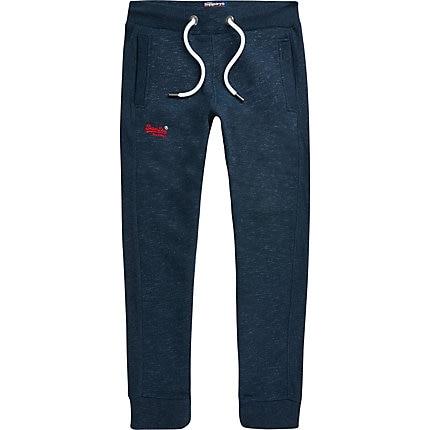River Island Mens Superdry Orange Label Classic Joggers