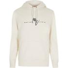 River Island Mens Big And Tall Slim Fit Maison Riviera Hoodie