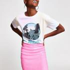River Island Womens Tie Dye Boyfriend T-shirt
