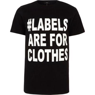 River Island Mens Ditch The Label Charity T-shirt