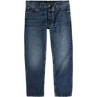 River Island Mens Washed Jimmy Tapered Jeans